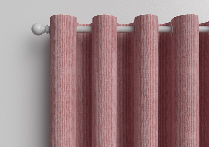 Quay Stripes, Dusky Pink - Made to Measure Curtains - Image 12